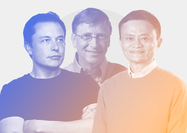 Os hábitos de Bill Gates, Elon Musk e Jack Ma